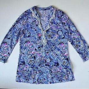 Lilly Pulitzer Kaia Knit Tunic Top Small